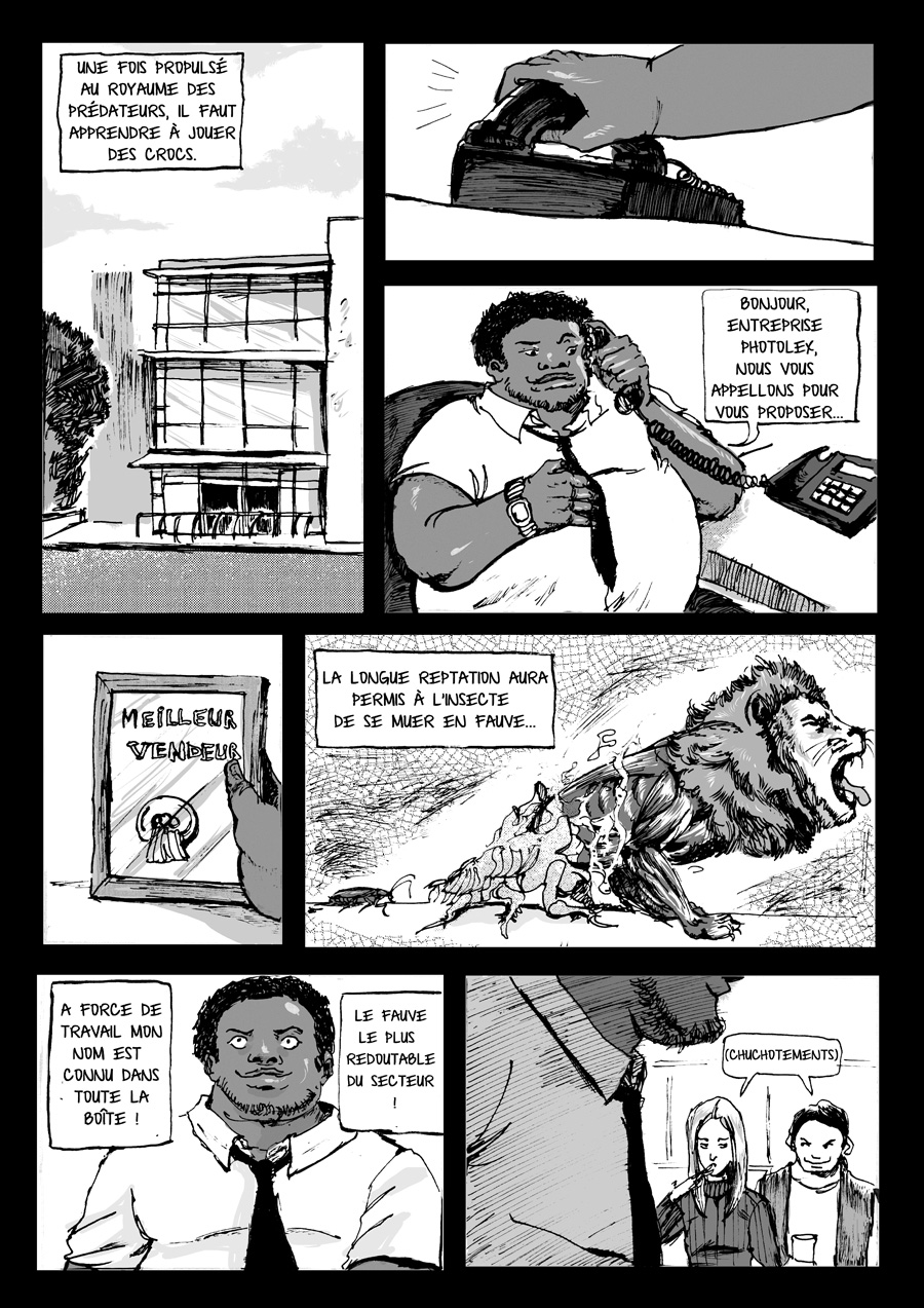 - La reptation de la vermine- page 14