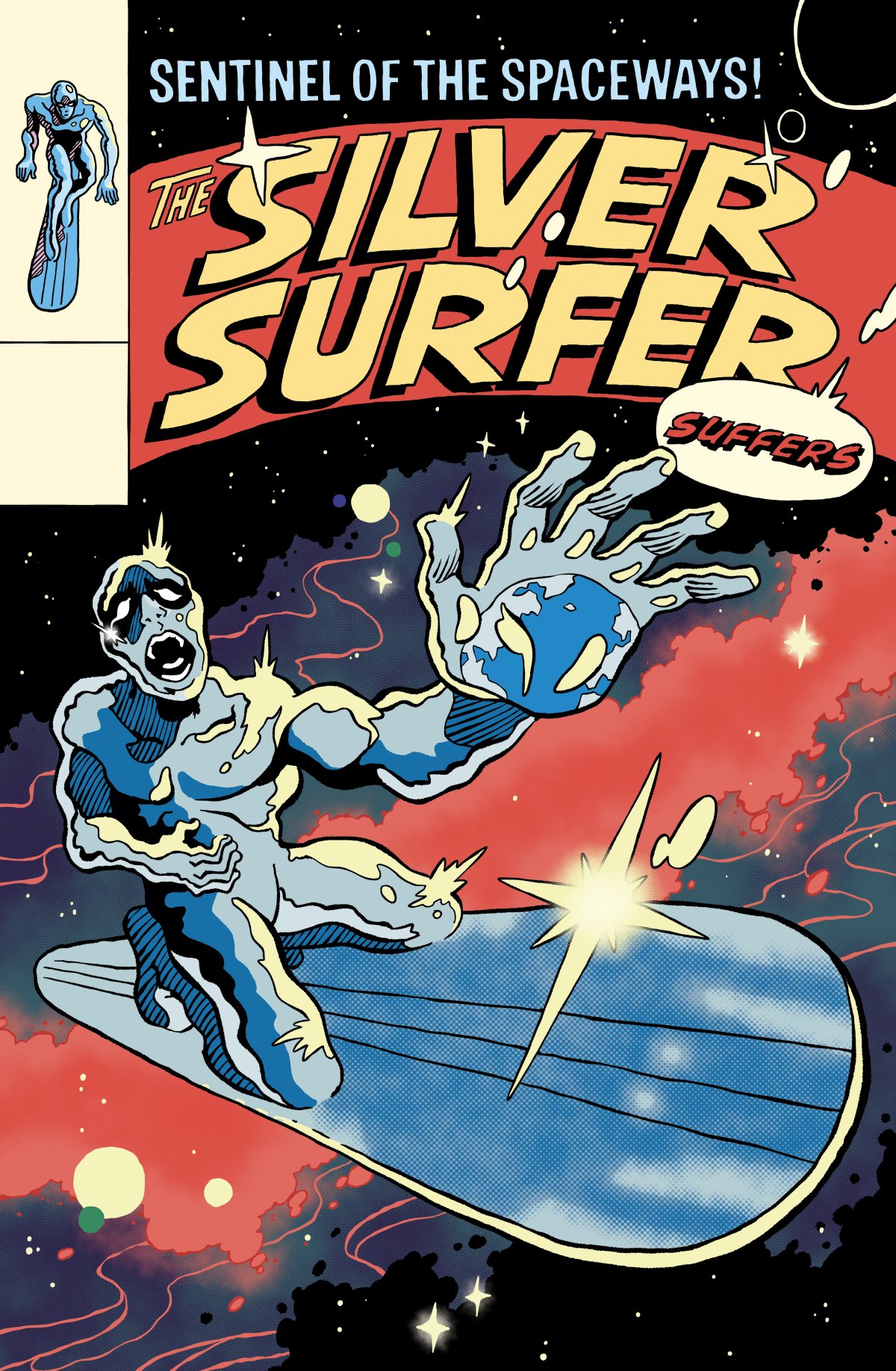 - the Silver Surfer suffers- page 1