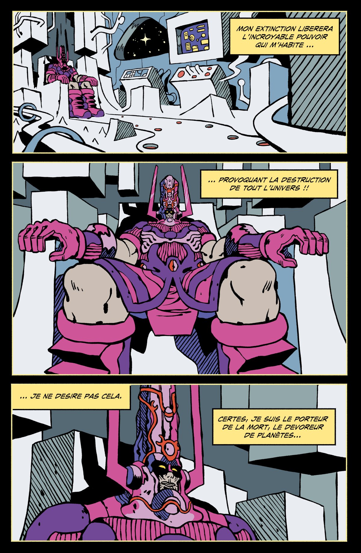 - the Silver Surfer suffers- page 4