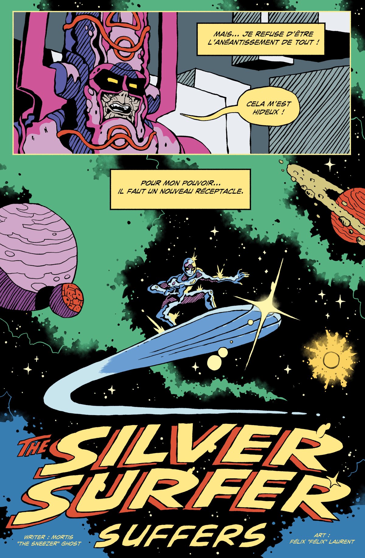 - the Silver Surfer suffers- page 5