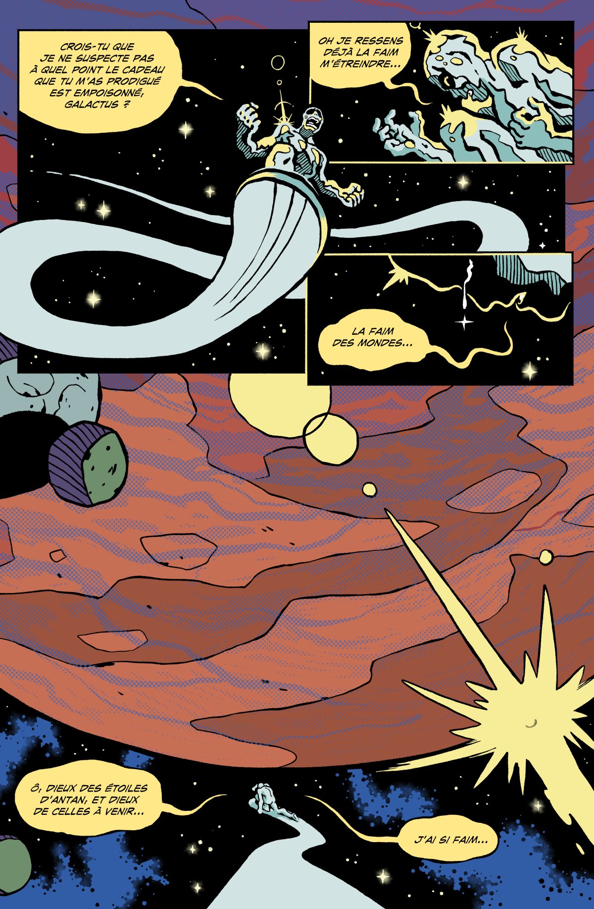- the Silver Surfer suffers- page 11