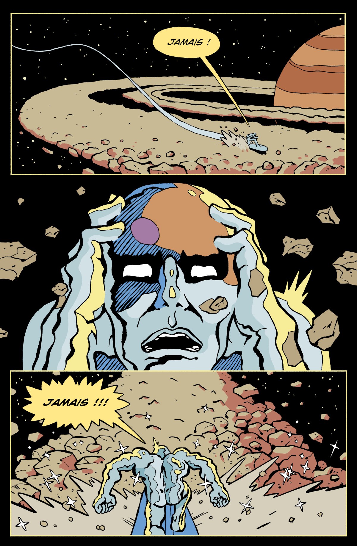- the Silver Surfer suffers- page 15