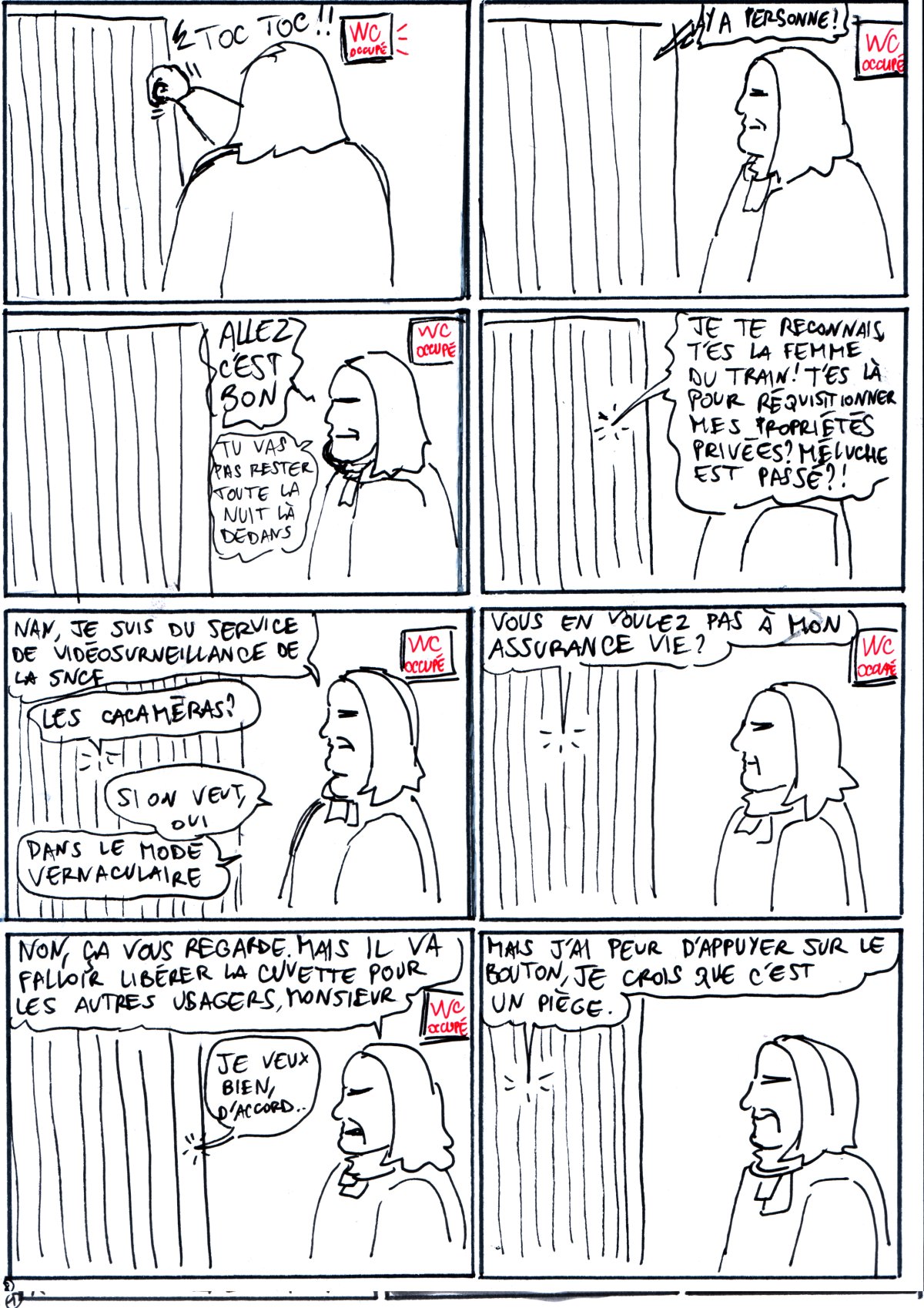 - The story of Denise: Une bande denisée- page 8