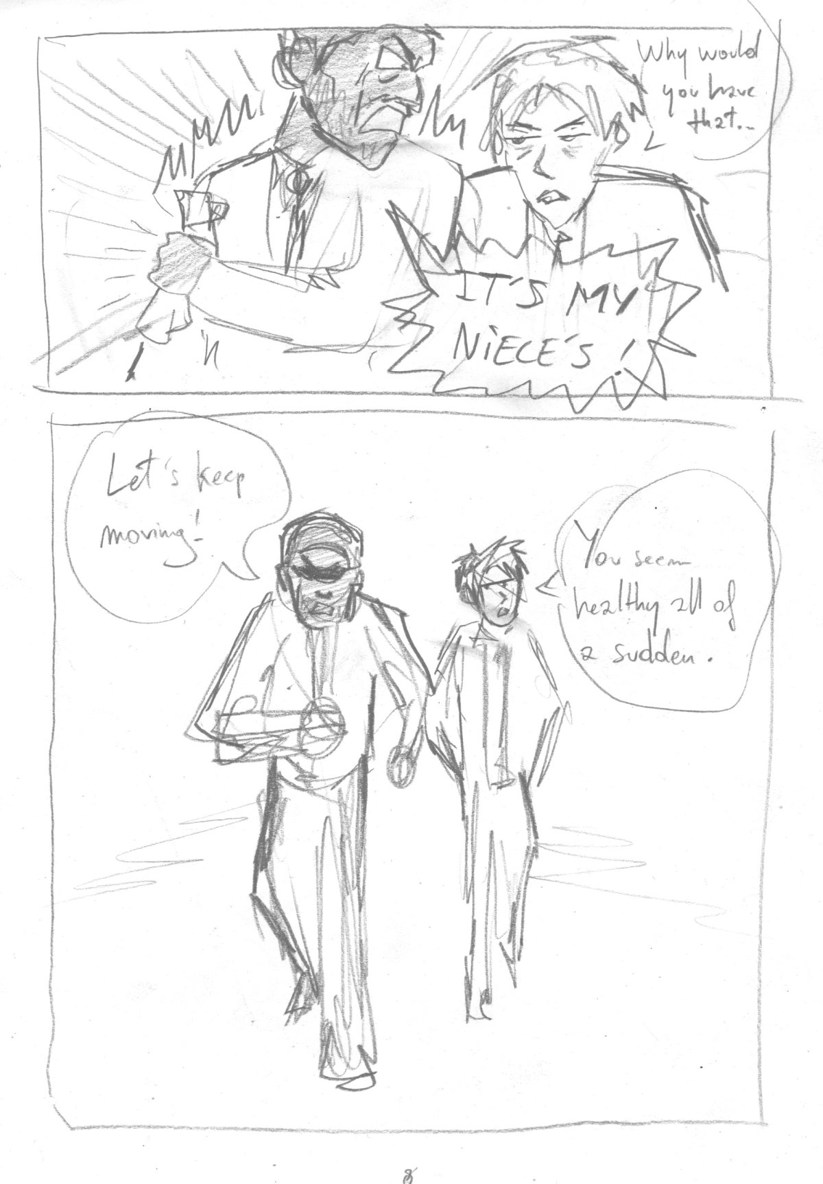 - What is going on- page 9