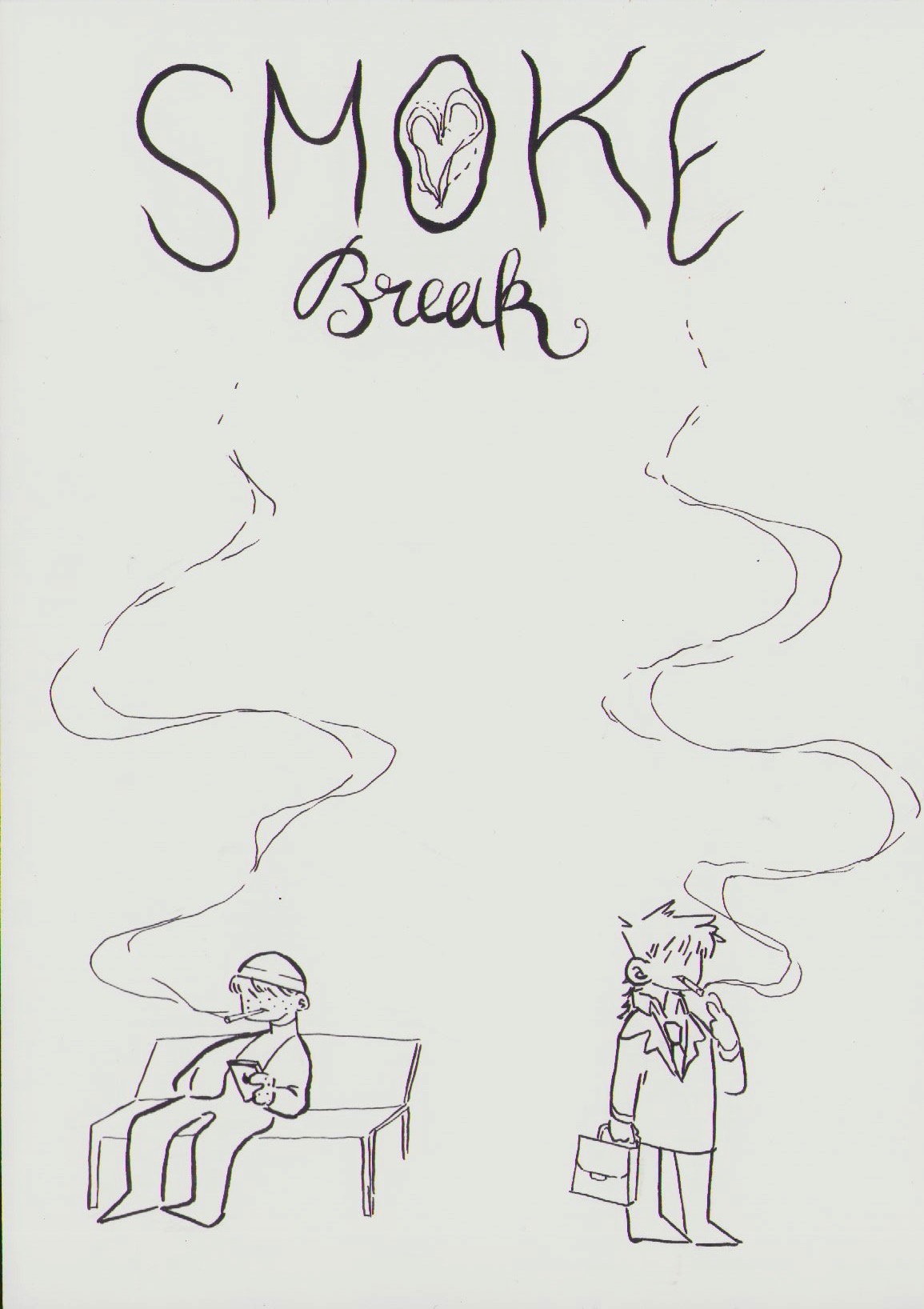 - SMOKE BREAK- page 1