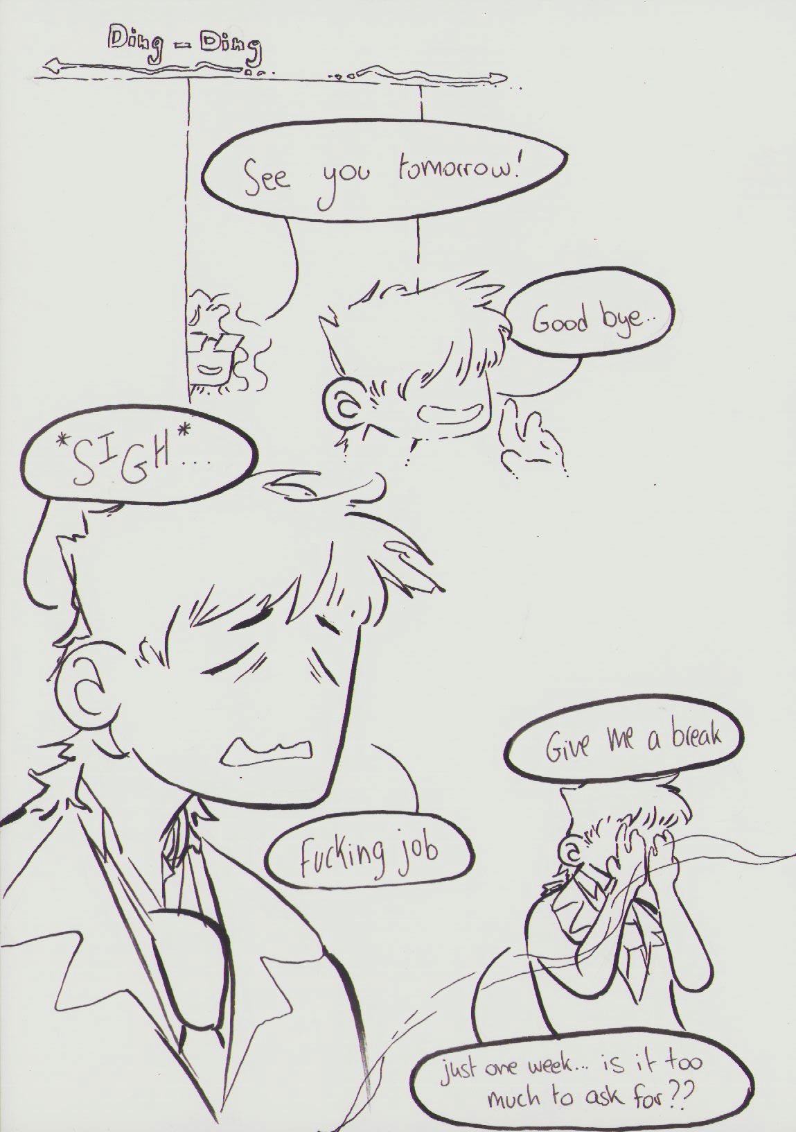 - SMOKE BREAK- page 3