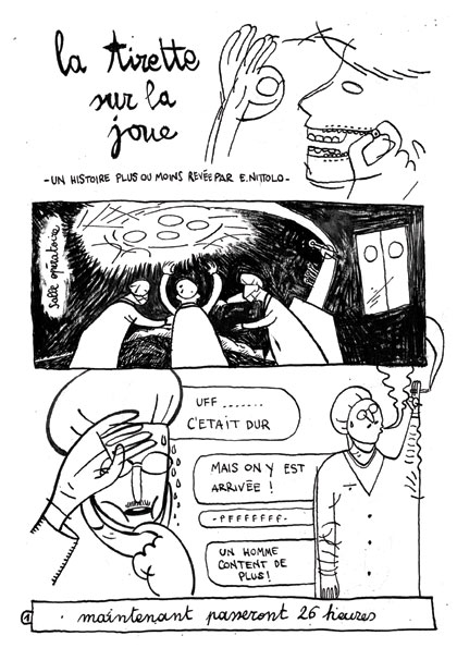 - La tirette sur la joue- page 1