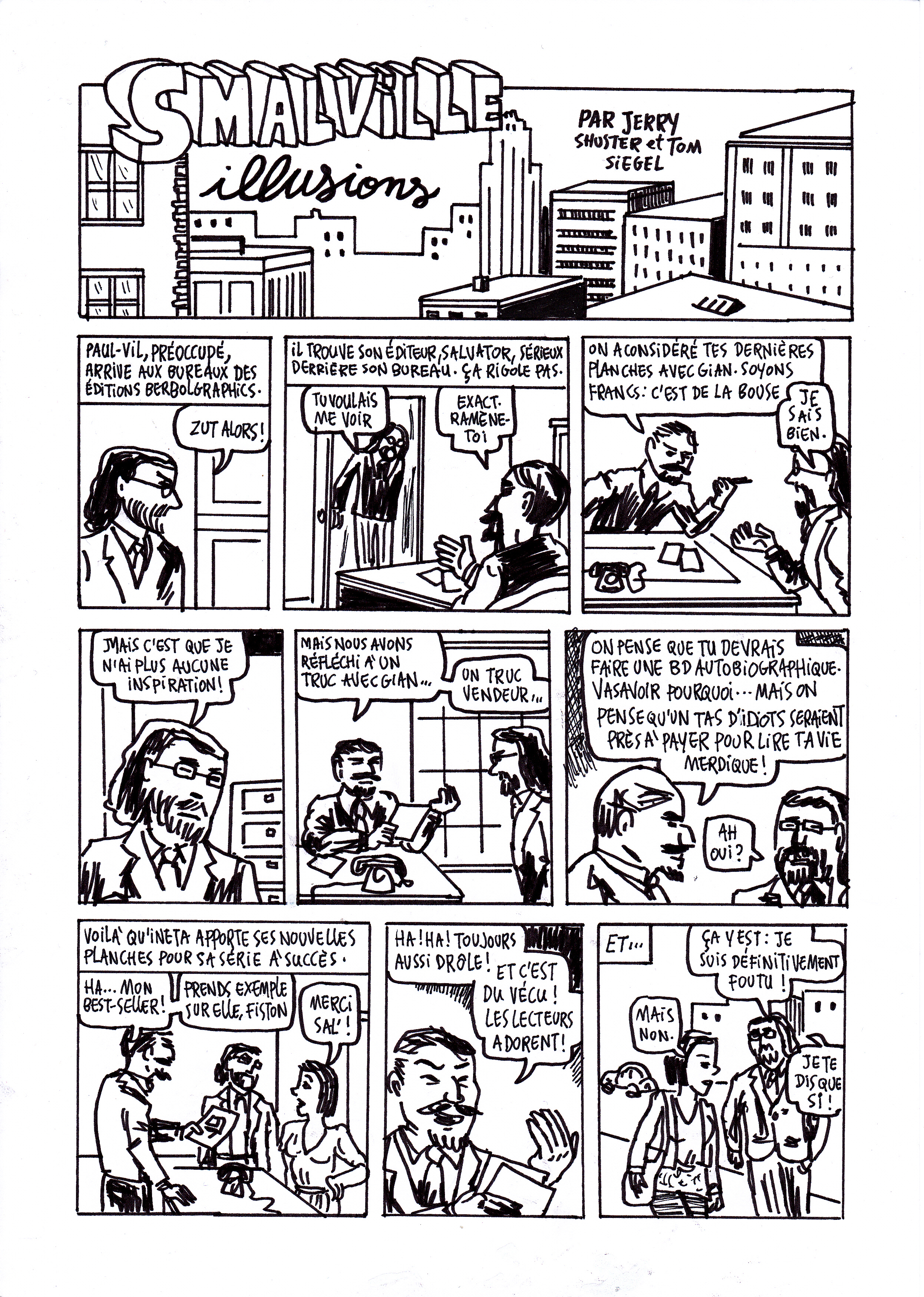 - Aphasie Sophistiquée, les mésaventures trop marrantes de Paul-Vil Petit Con- page 19