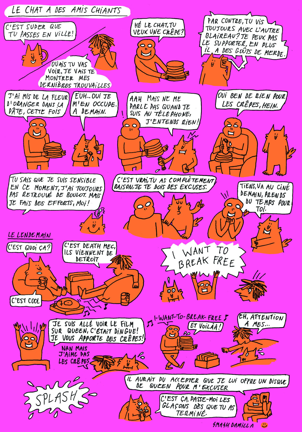 - Melvin et le chat- page 4