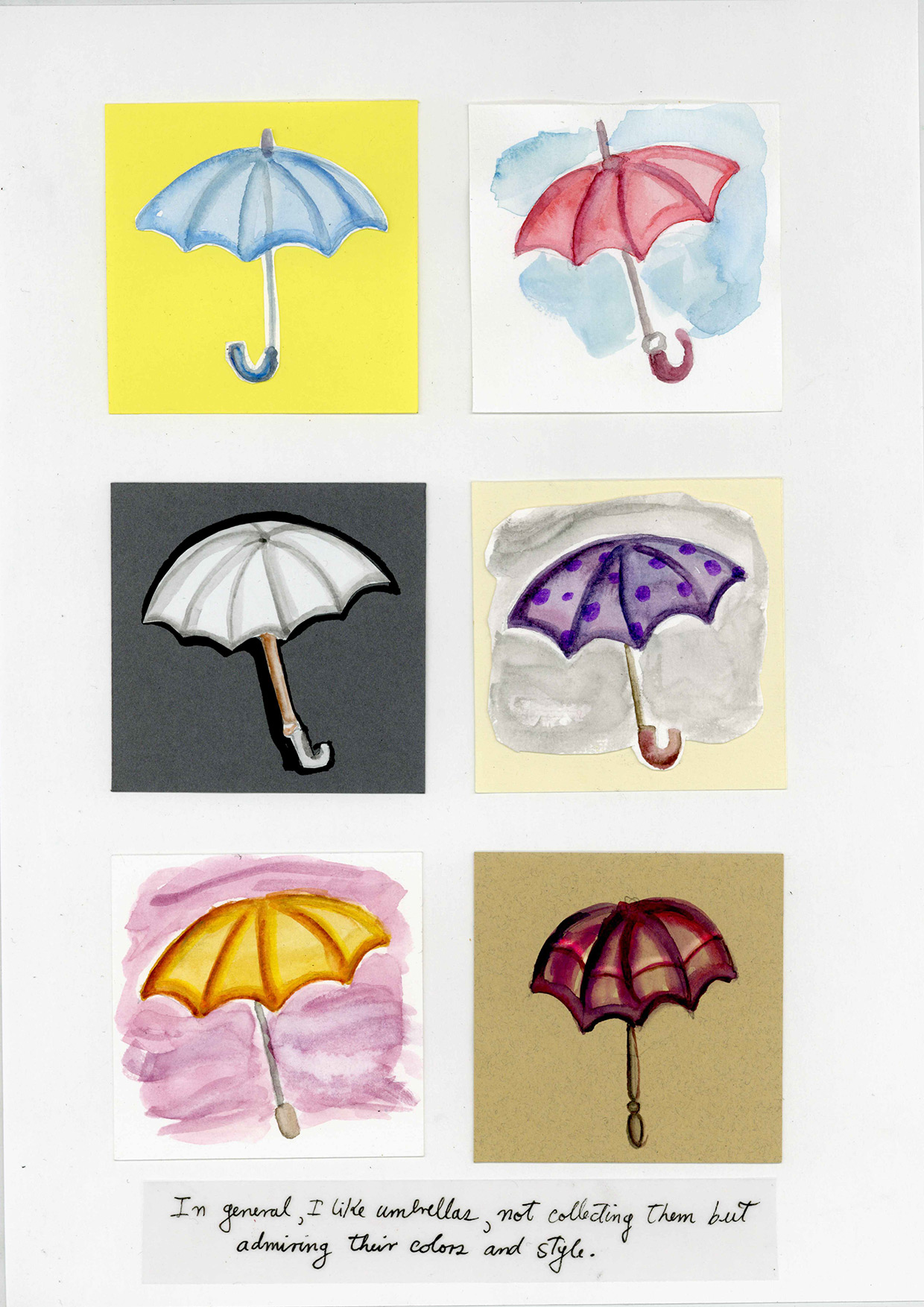 - The umbrella- page 7