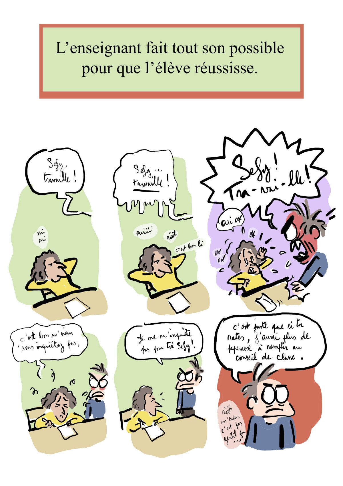 - Ma vie de prof (c'est un titre de merde, on est d'accord)- page 406