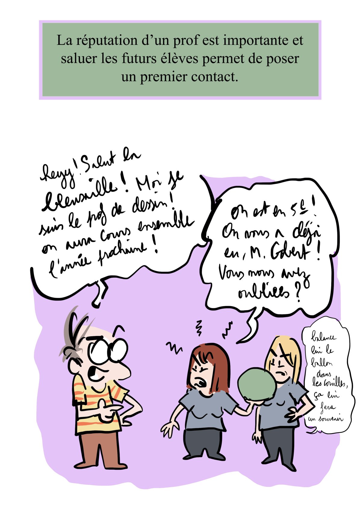 - Ma vie de prof (c'est un titre de merde, on est d'accord)- page 462