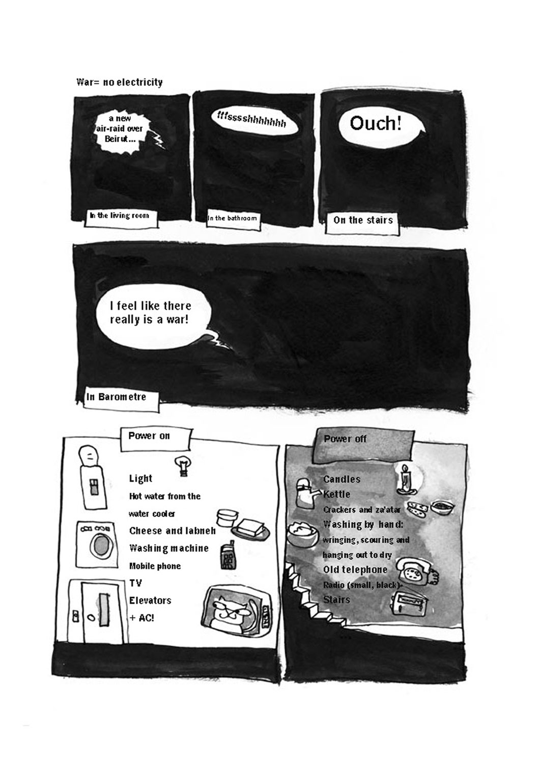 - I think we will be calmer in the next war- page 13