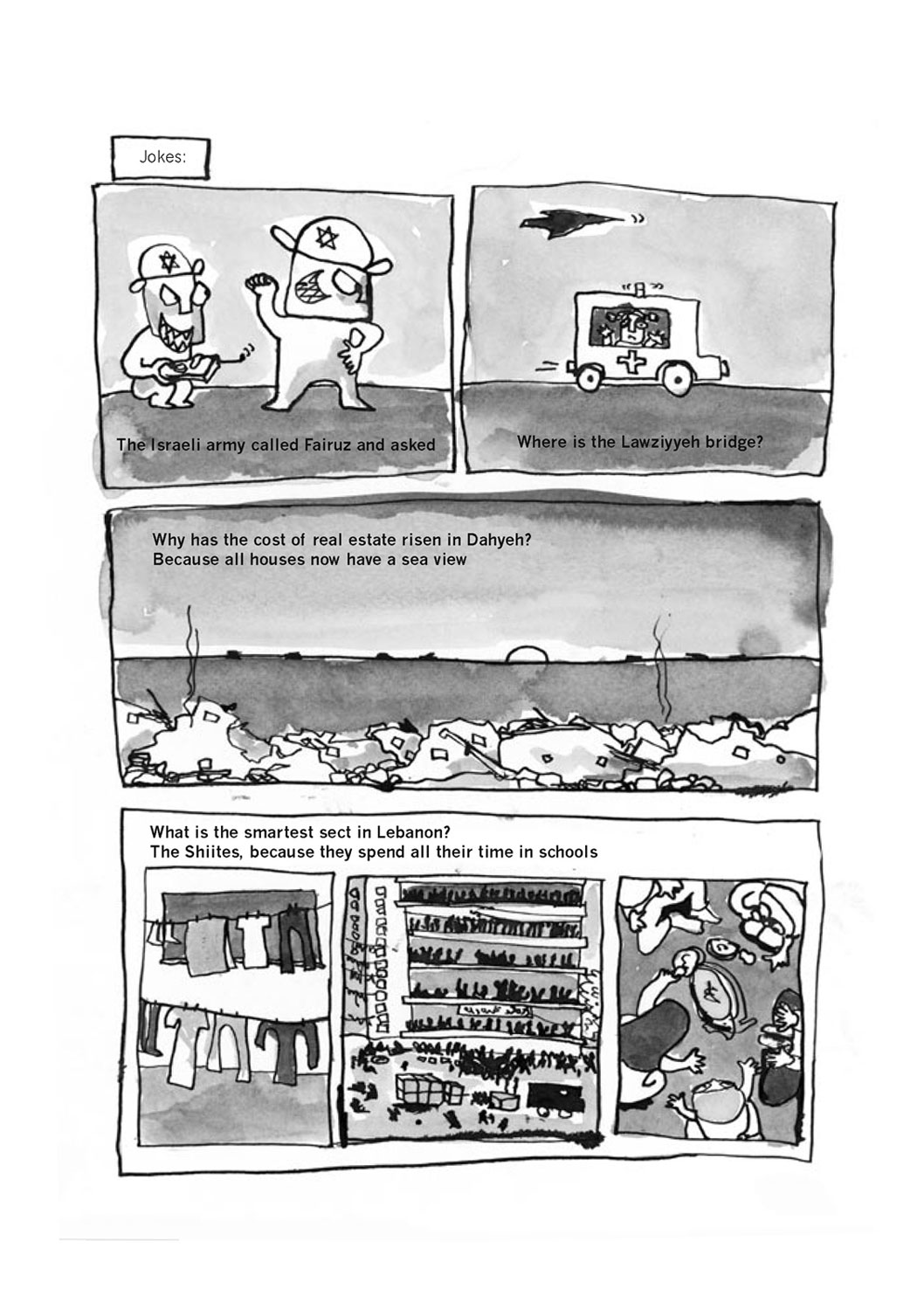 - I think we will be calmer in the next war- page 17