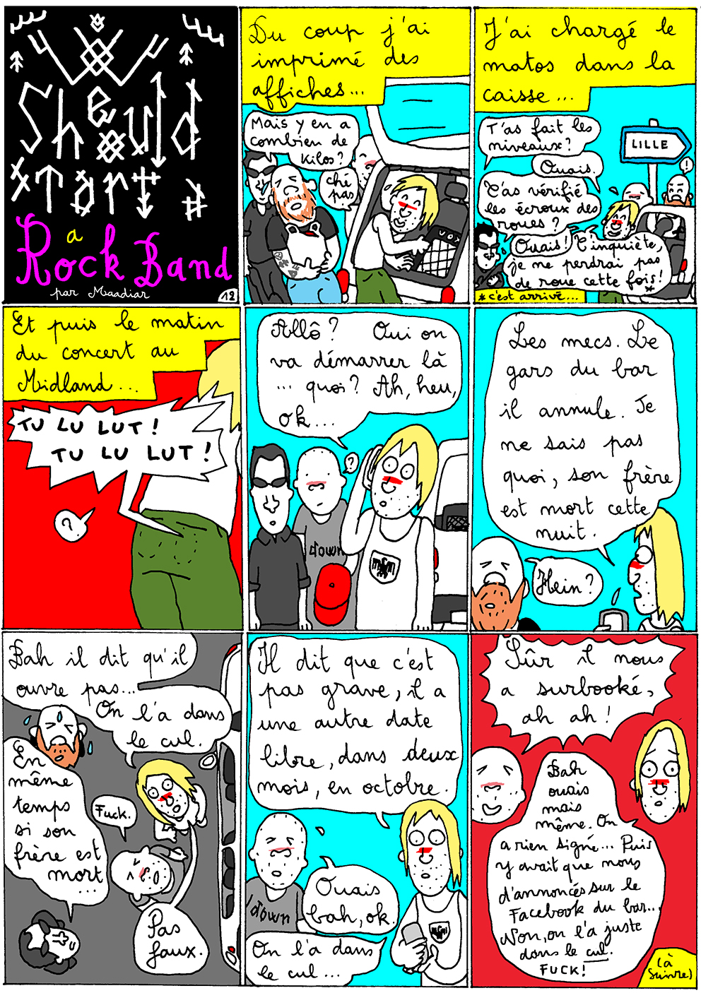 - WE SHOULD START A ROCK BAND- page 13