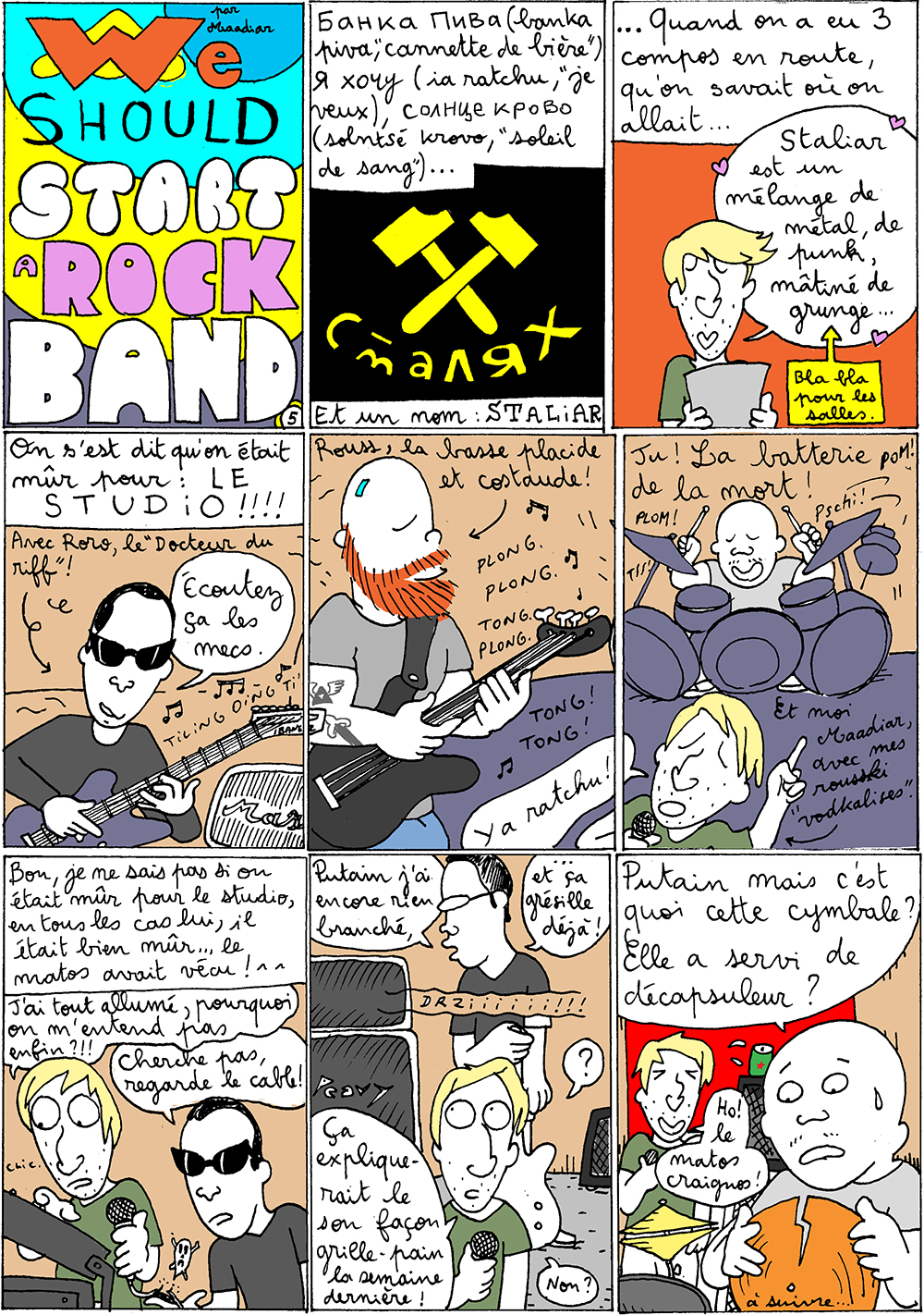 - WE SHOULD START A ROCK BAND- page 6