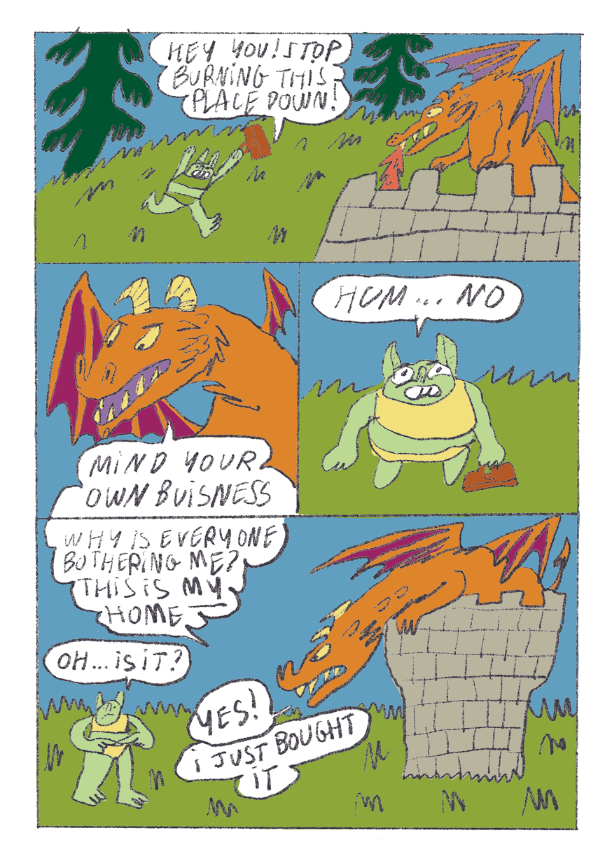 - Why dragons do what they do- page 3