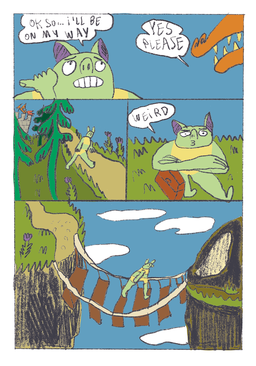 - Why dragons do what they do- page 4