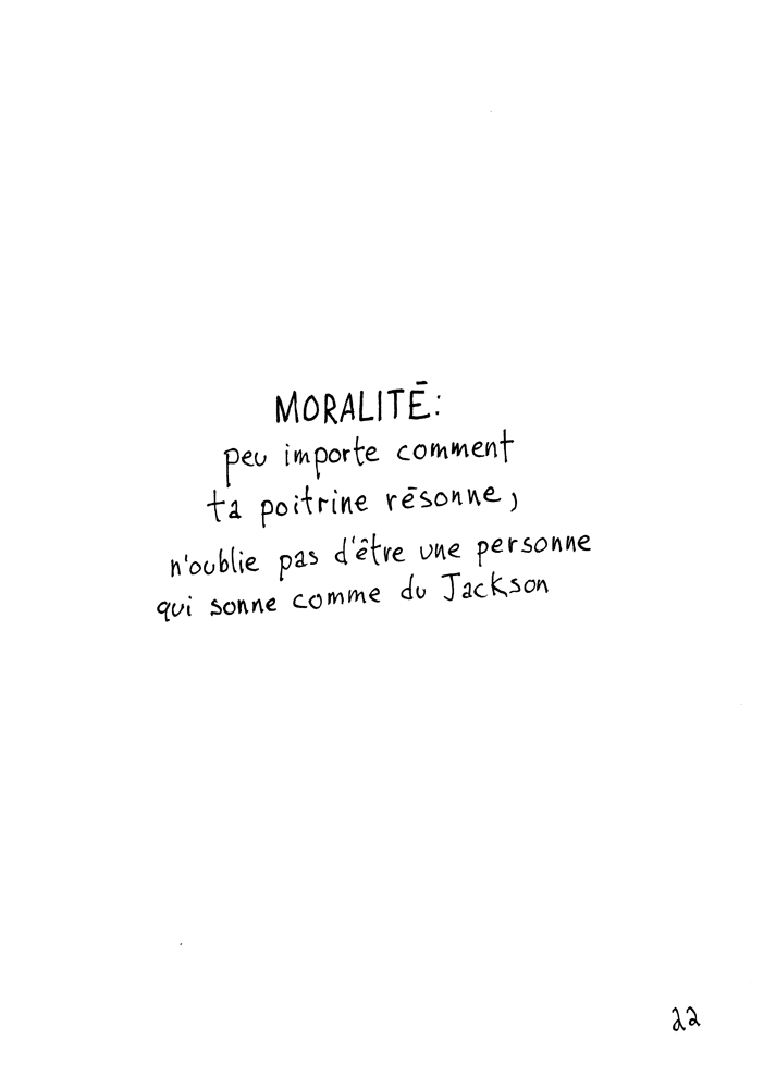 - La fable de Mariette- page 23