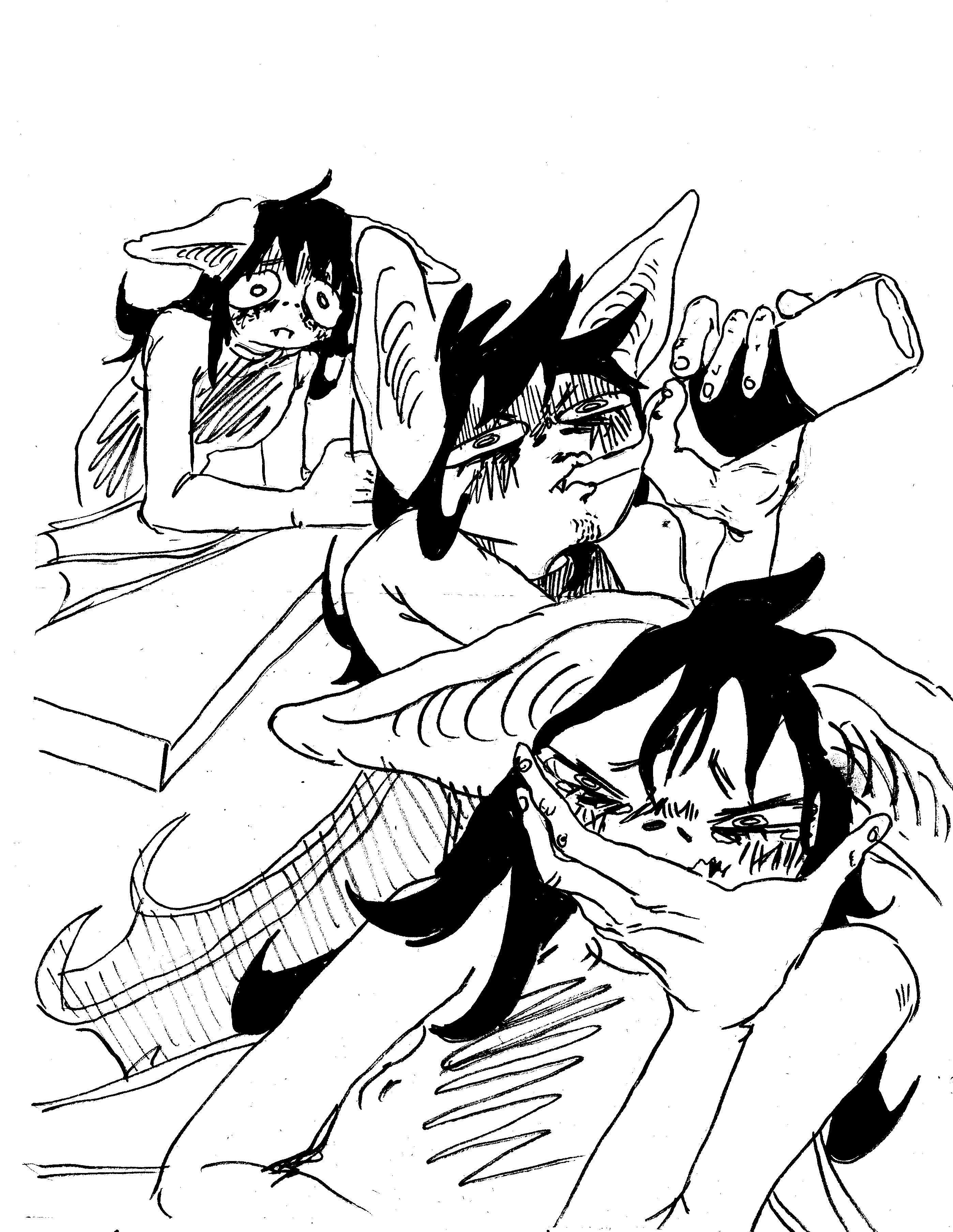 - Une chauve souris aimait un parapluie- page 3