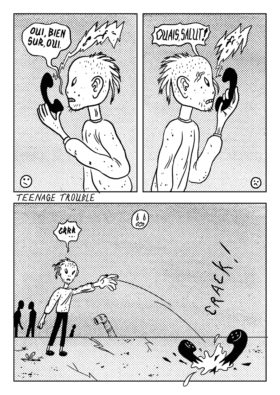 - Teenage Trouble- page 1