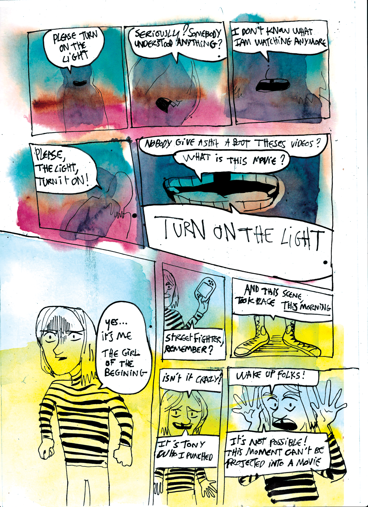 - Sally at the cinema- page 4