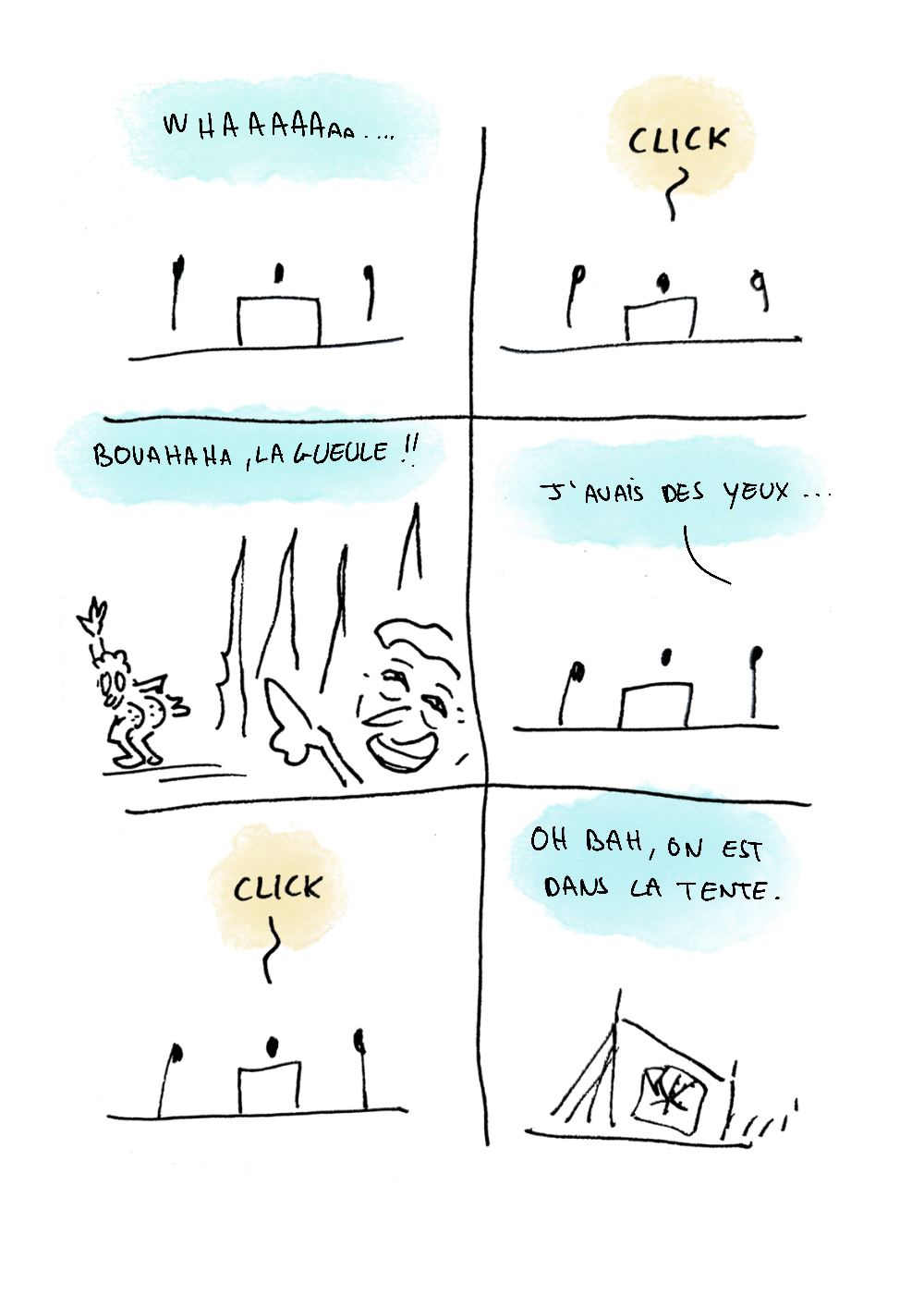 - Mais où est donc cette foutue tente ?- page 9