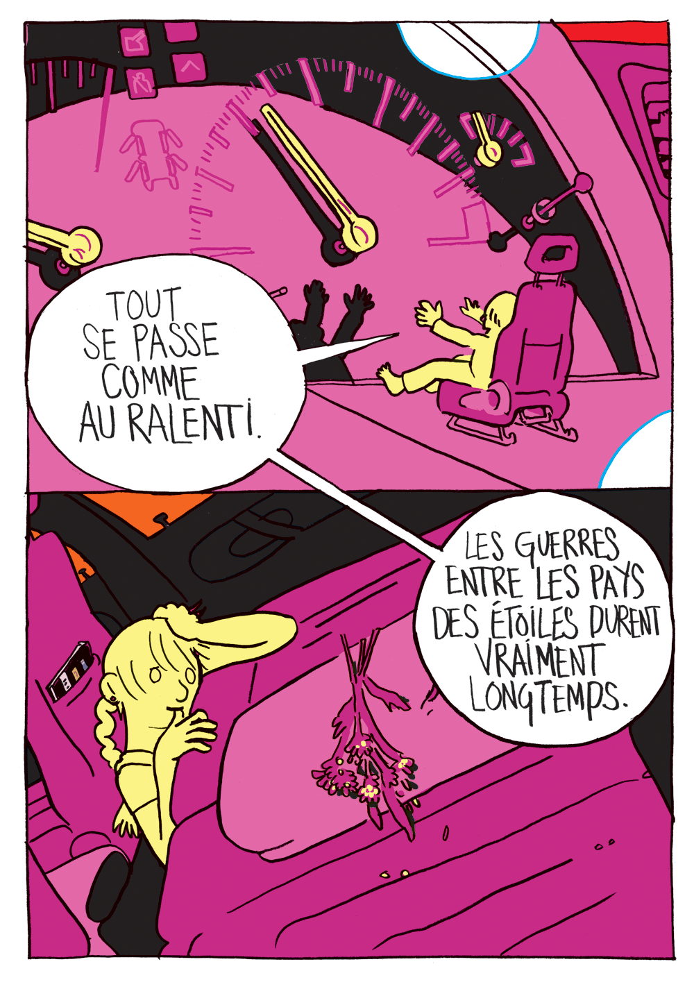 - conflit d'horaire avec un enfant qui habite sur la Lune- page 4