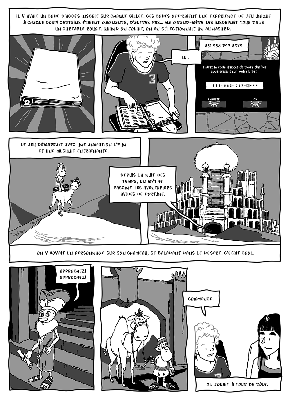 - Une place pour s'ennuyer- page 30