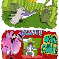 Le fond de la piscine page 66. 