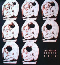 Calendrier zombie 2013 par Tamia Baudouin
