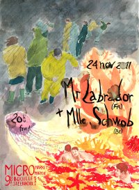 Mr&nbsp;Labrador + Mlle Schwob par Stéphanie Paulus