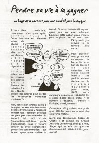 Perdre sa vie à la gagner par Pierre Ramine