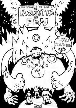 Les Cavaliers du Ciel et le Monstre de Feu par 