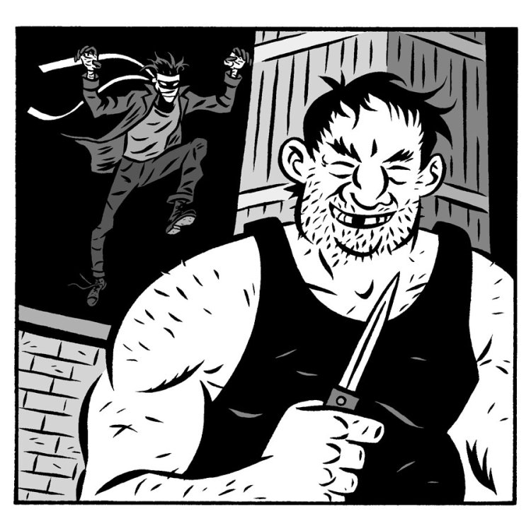 Dan Christensen - THE DELIVERY (Inktober 2019)page 4