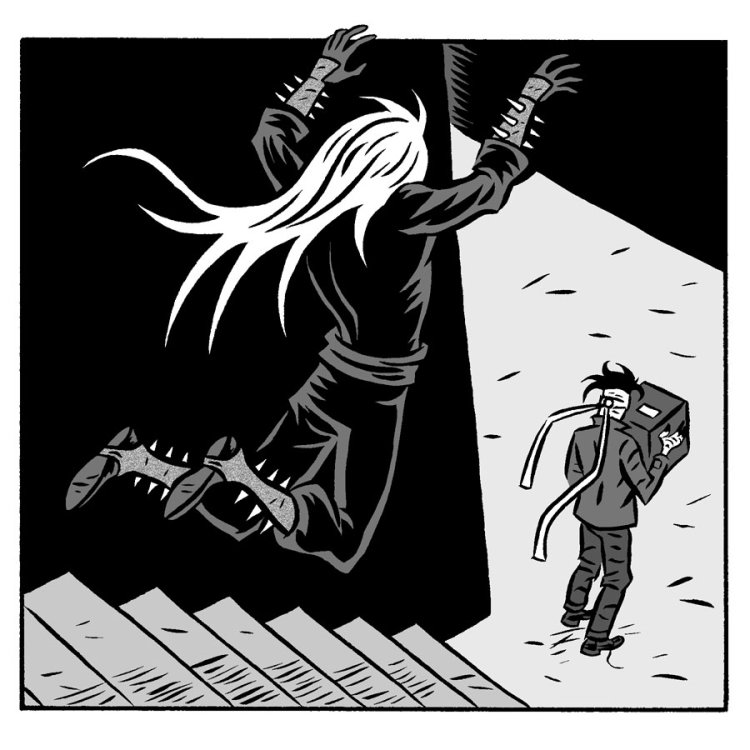 Dan Christensen - THE DELIVERY (Inktober 2019)page 17